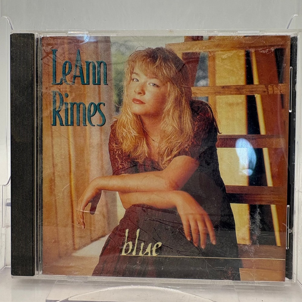 LeAnn Rimes Blue CD 1996 Curb Records Debut Album D2-77821 Country Music‎